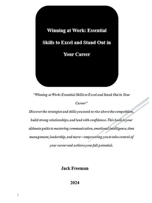 cover image of Winning at Work